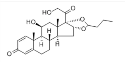 Budesonide Cas uimh. 51333-22-3